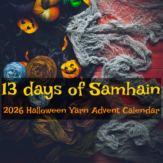 2026 Halloween Yarn Advent Calendar – 13 Days of Samhain (Knitting Advent)