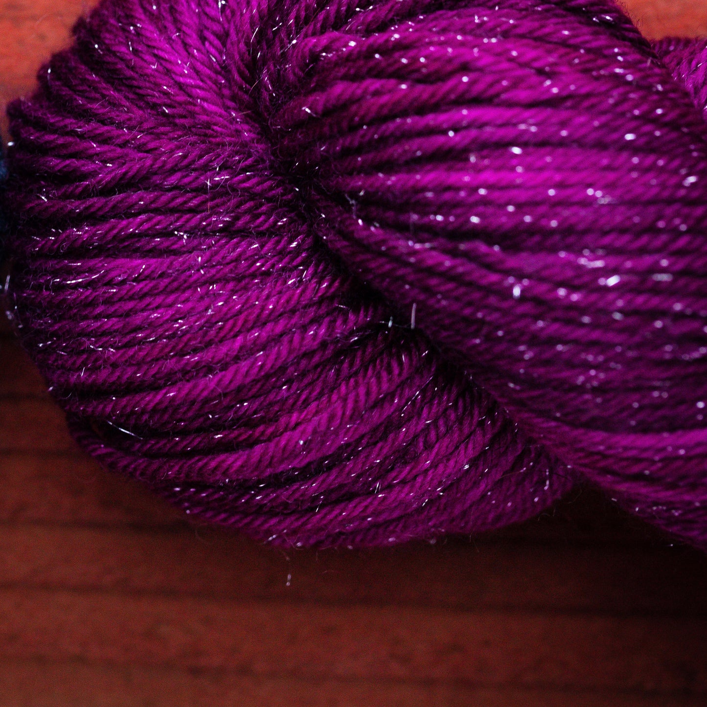 "Plum Jam" - hand dyed yarn