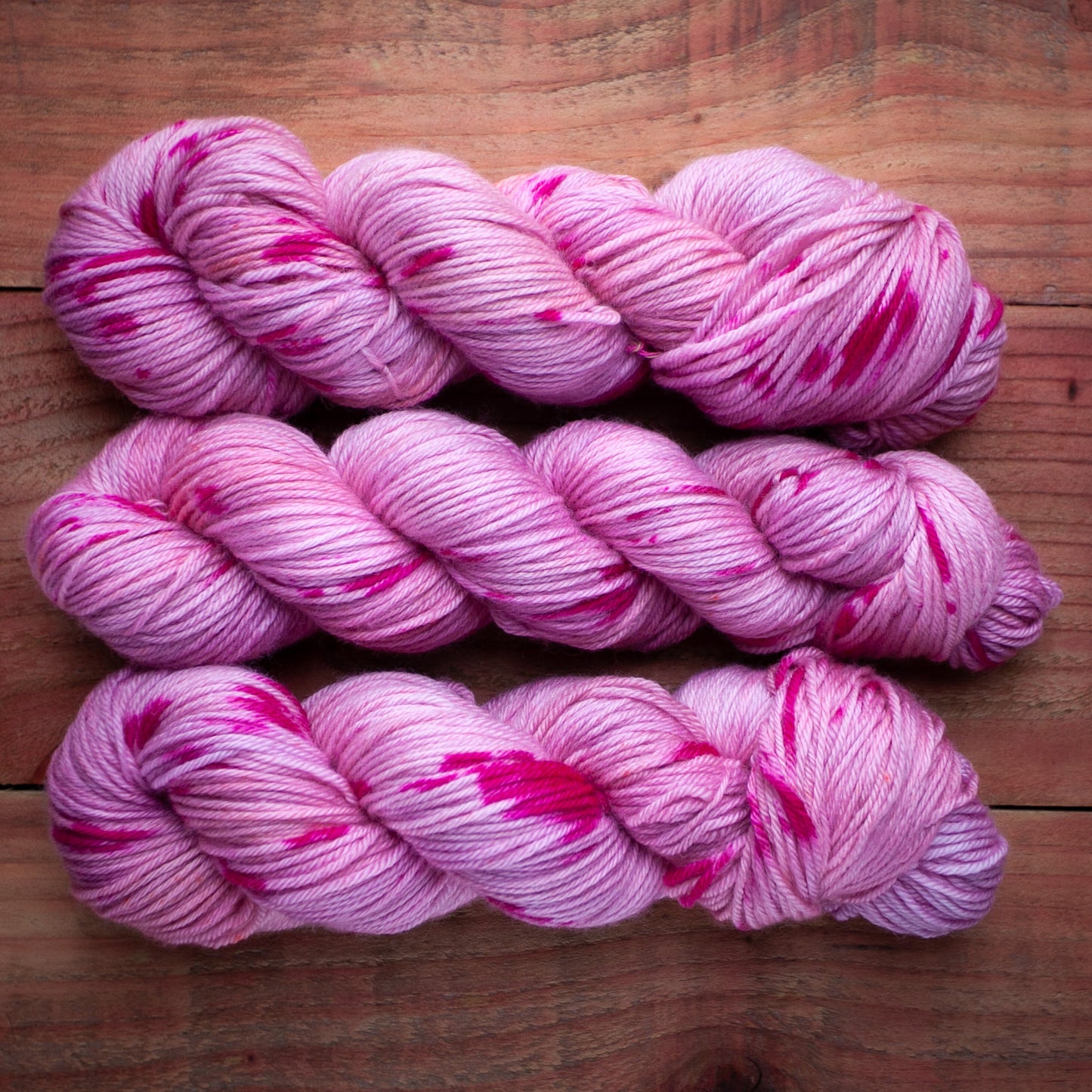 "Peony Blush" - hand dyed yarn