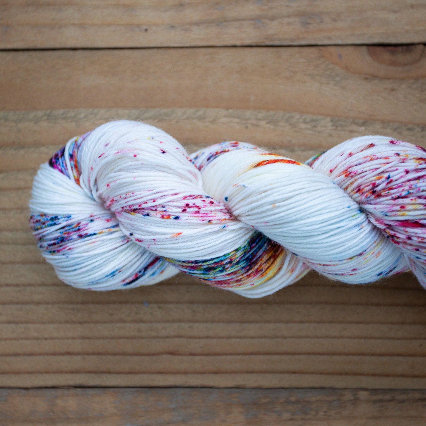 "Ice cream sprinkles" - ready to ship - Sock Superwash Merino/Nylon
