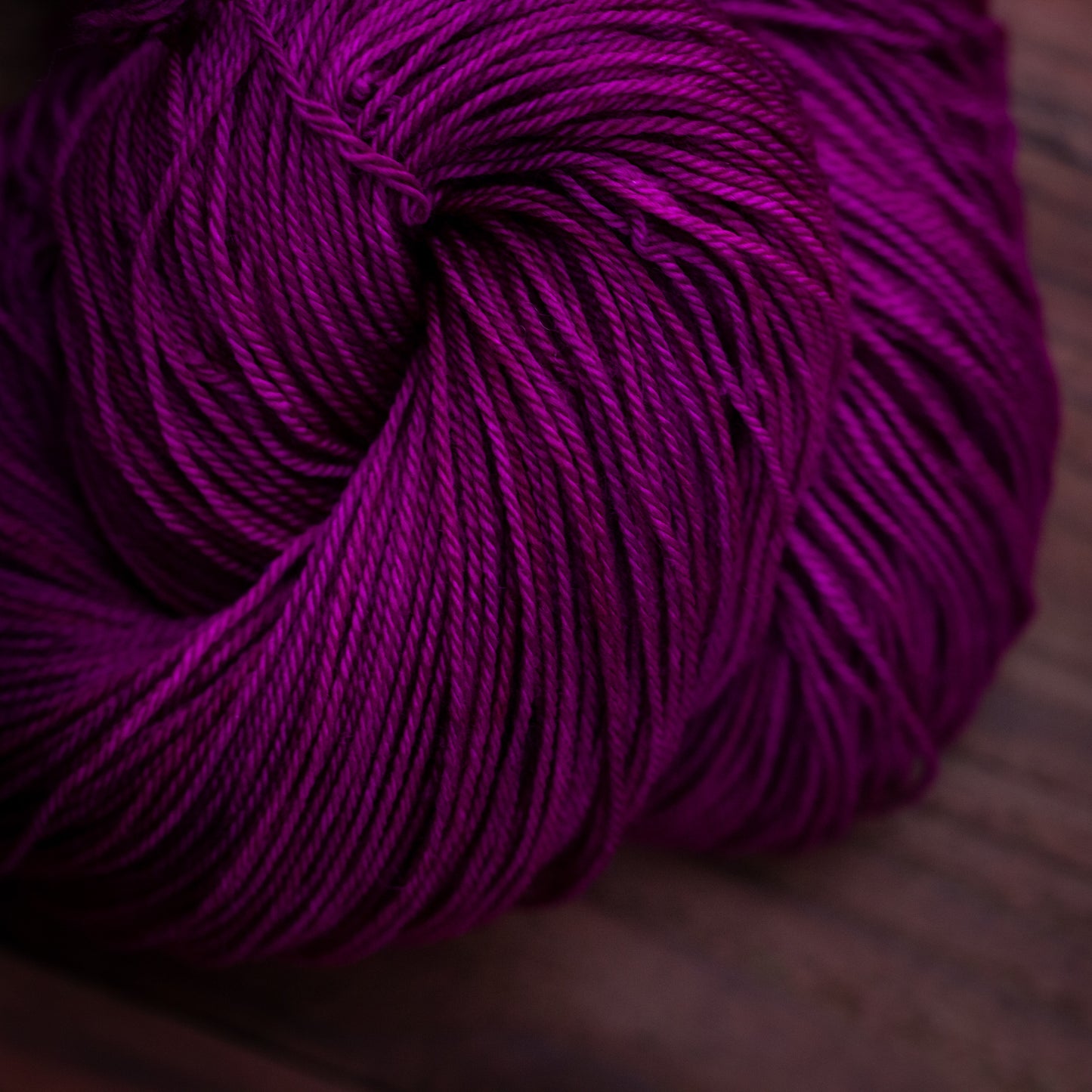 "Plum Jam" - hand dyed yarn