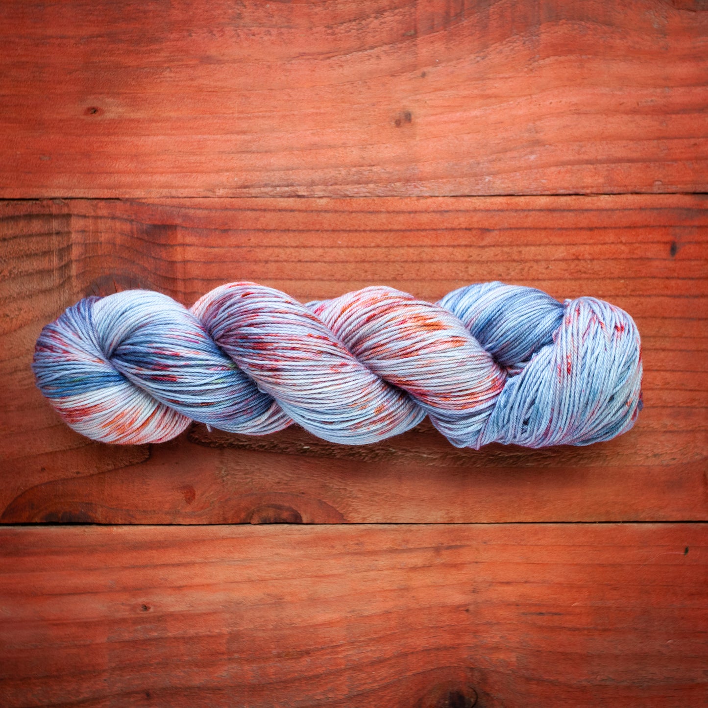 "Frosted Berries" - hand dyed yarn