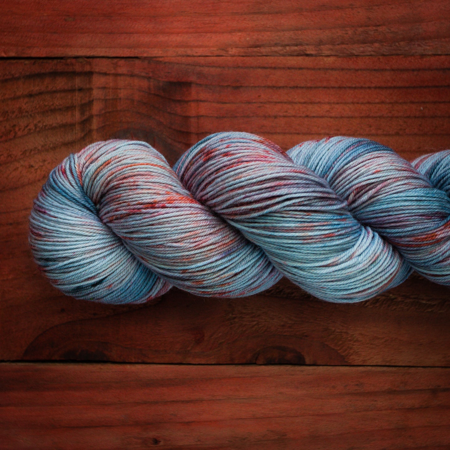 "Frosted Berries" - hand dyed yarn