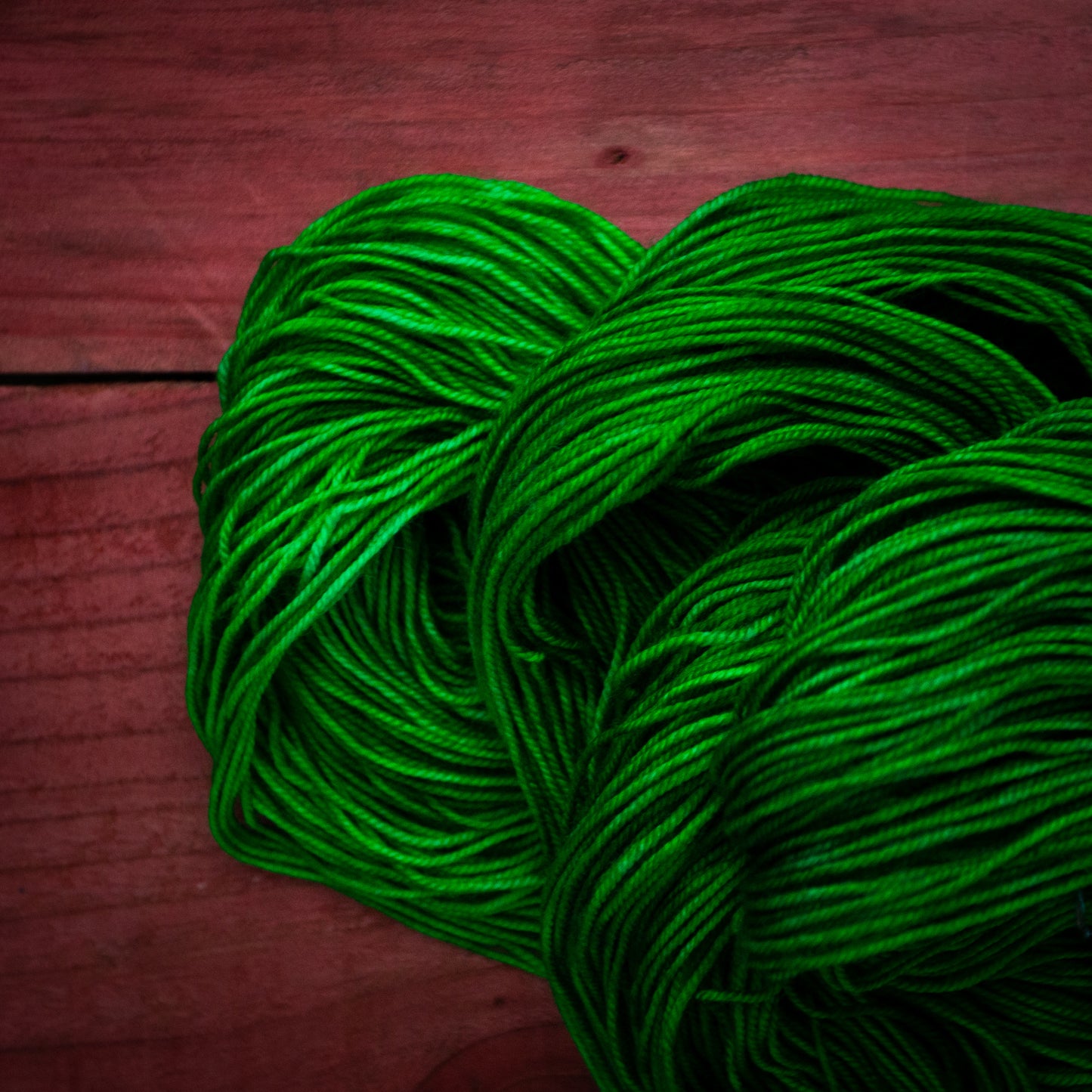 "Leprechaun" - hand dyed yarn