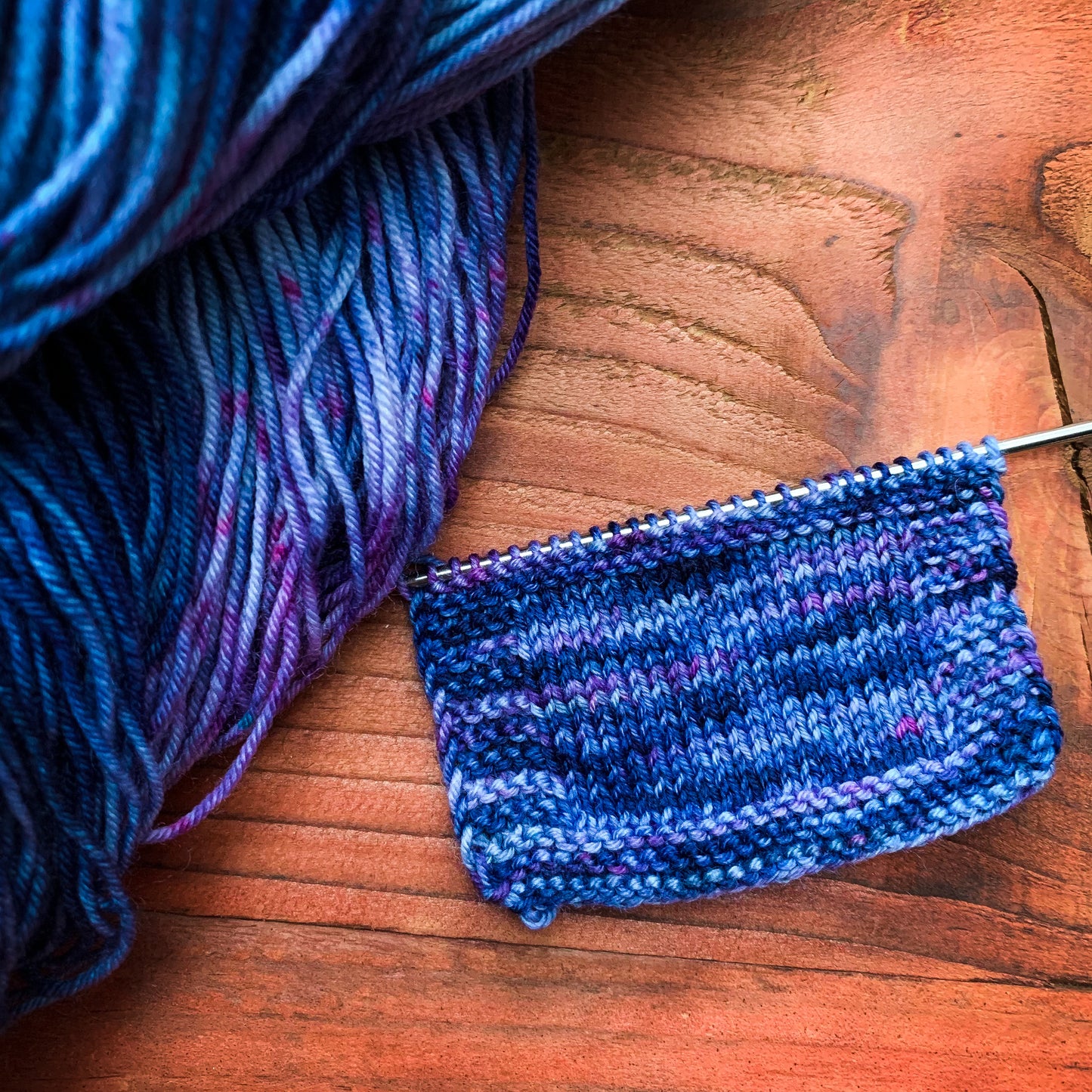 Yarn set "Blueberry fields" and "Sakura"