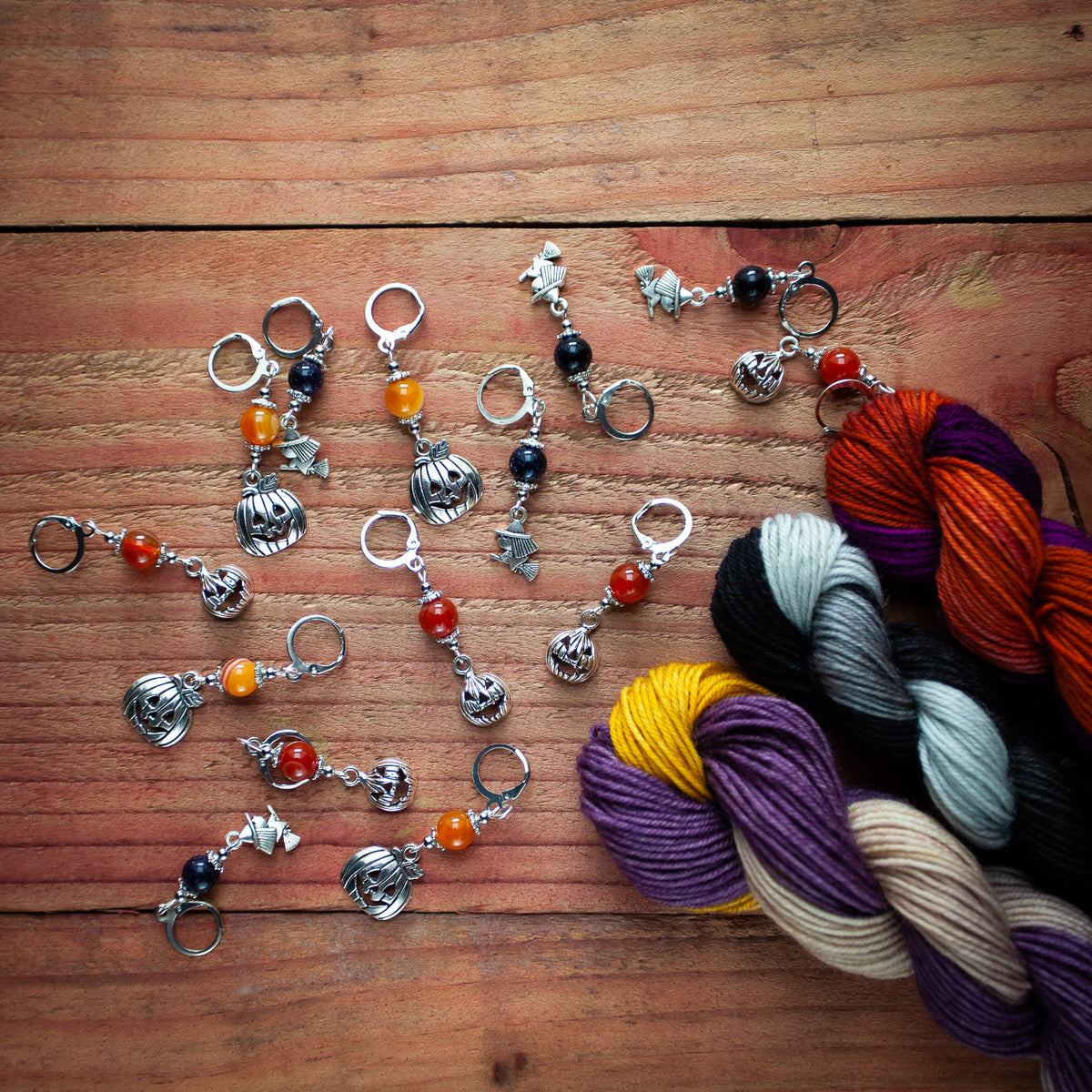 2021 Halloween yarn advent calendar "13 days of Samhain"
