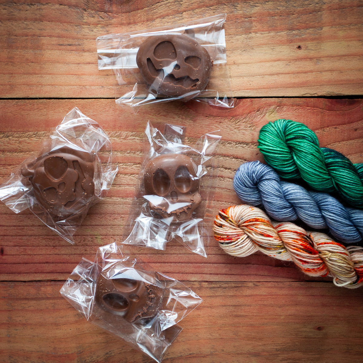 2021 Halloween yarn advent calendar "13 days of Samhain"